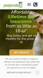 Mobile Screenshot of petprotect.co.uk